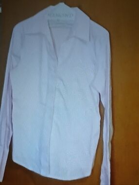 Calvin Klein Pale Pink Shirt with Embroidered Logo